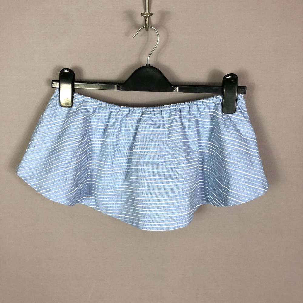 Love+Harmony Blue Striped Bandeau Size Medium